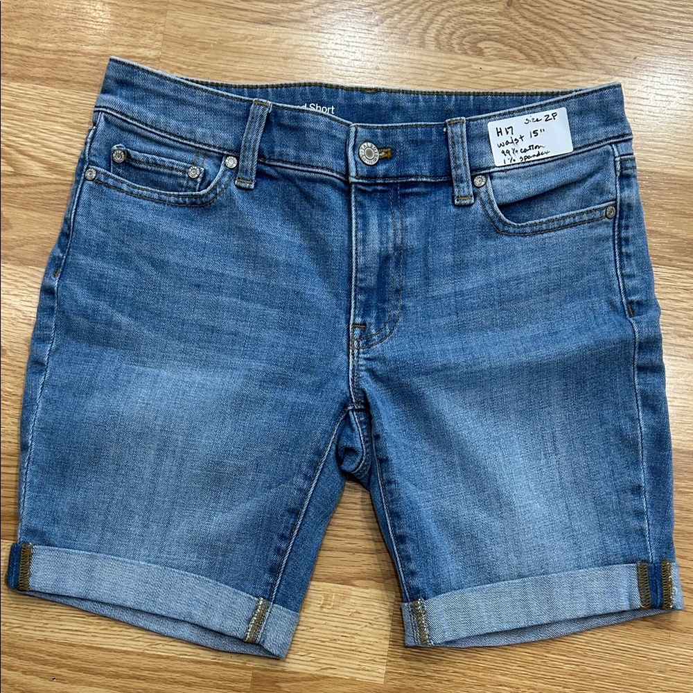 H17. Classic Blue Denim Shorts